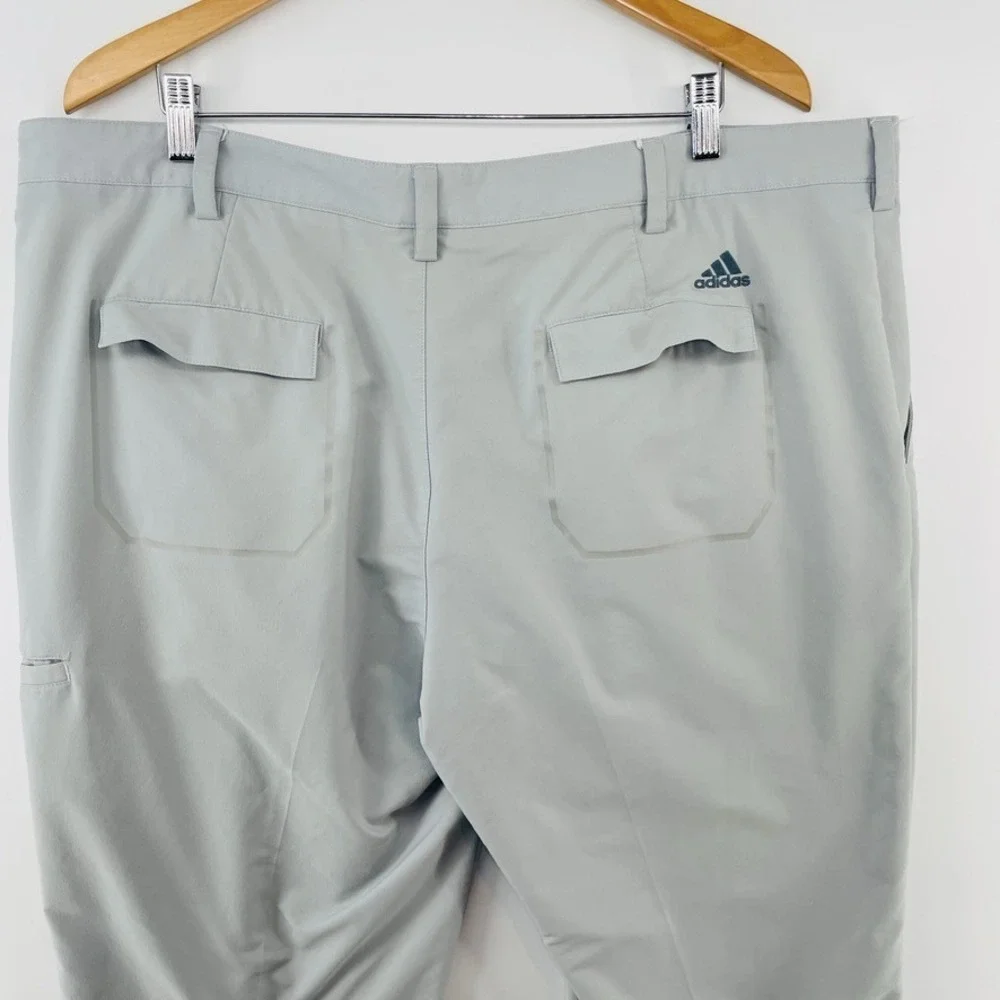 Adidas Golf Pants Men Fits *42x29 Gray READ‎